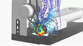 AMS3D Solid Edge ST10 CFD Simulation [upl. by Fleeman373]