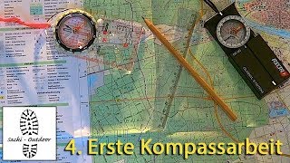 Karte  Kompass 4 Erste Kompassarbeit [upl. by Lenaj]