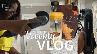 VLOG  Using My New Oscillating Tool Mushroom Coffee I Fixed My Kitchen Light  Gold Door Knobs [upl. by Dyoll]