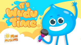 Muslim Songs For Kids 💦 Its Wudu Time ☀️ RaefMusic amp MiniMuslims  Learn How To Make Wudu [upl. by Humbert734]