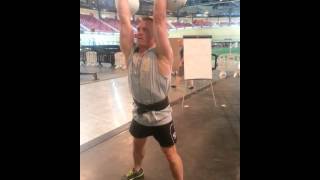 Kettlebell long cycle 2 × 40kg [upl. by Ebbarta]