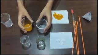 Activity of respirometerturmeric by Rizul class 10 [upl. by Ateinotna]