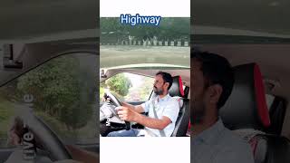 Highway entry must be careful cardriving drivinglessons bestdrivingschool mohandrivezone [upl. by Ellezaj]