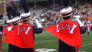 Marching Illini Pregame Show  November 11 2017 [upl. by Pepper]