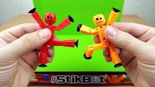 Мини студия для съемки мультфильмов Как снять мультик STIKBOT Stop motion как сделать мультик [upl. by Ettenuj]