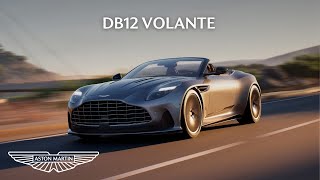 Aston Martin DB12 Volante  A New Standard of OpenTop Driving [upl. by Phina480]