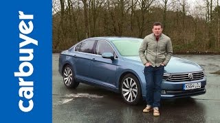 Volkswagen Passat saloon review  Carbuyer [upl. by Leuqar898]