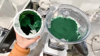 Spirulina Powder Pumpkin Seed Milk Recipe [upl. by Tucky]