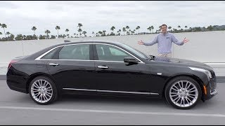 The 2018 Cadillac CT6 Is a 70000 Luxury Sedan That Drives Itself [upl. by Naimerej]