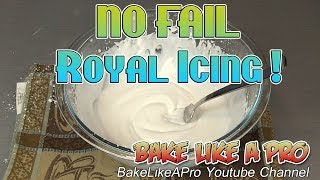 Easy Royal Icing Recipe   Official Wilton Royal Icing Recipe [upl. by Ahsenauj]