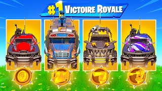 VOITURE de BOSS ALÉATOIRE CHALLENGE  Défi FORTNITE Battle Royale [upl. by Ydnam]