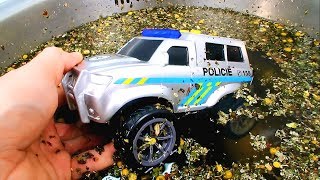 Aprende los Colores  Carros de Policía y Lamborghini de Juguete para Niños [upl. by Anahsek]