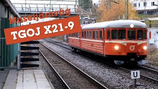 Museijärnväg i Sverige del 7  FSVJ TGOJ X219 [upl. by Inman]