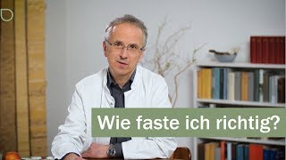 »Wie faste ich richtig« Prof Michalsen erklärt es in seinem OnlineFastenkurs [upl. by Mabelle]