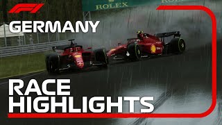 2022 German Grand Prix Race Highlights [upl. by Ennoitna]