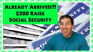 Already Arrived 200 Raise to Social Security Checks [upl. by Vipul655]