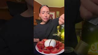 JE CRÉER UNE SALADE TOMATE BURRATA POUR LÉTÉ 🍅🤤 [upl. by Mathias]