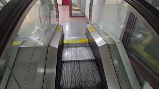 Small Parking Garage Escalators at Galleria Mall in Dallas TX [upl. by Ayrb]