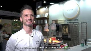 Hear from Chef David Bonet from Lenôtre Culinary Arts School Thailand on THAIFEX  HOREC Asia 2024 [upl. by Charlot]