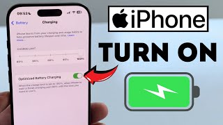 How To Turn ON Optimized Battery Charging On iPhone 1616 Pro [upl. by Lapo]