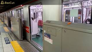 【2番線の発車メロディーが特に好き】丸ノ内線霞ヶ関駅で発着シーンを撮影 [upl. by Alurta]