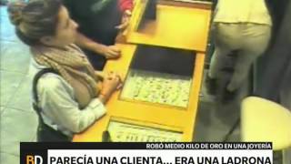 Increíble robo en una joyería  Telefe Noticias [upl. by Guyon]