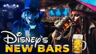 FIRST LOOK at Disneys HAUNTED MANSION Bar amp Pirates Tavern  Disney News [upl. by Macfadyn]