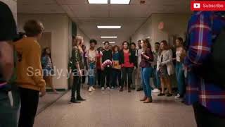 School fight part1 Cobra kai satisfya male version [upl. by Odnumde]