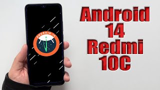 Install Android 14 on Redmi 10C AOSP Rom  How to Guide [upl. by Noach]