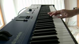 Rammstein  Sonne Live version only on keyboard with all original samples Oberheim MC 1000 [upl. by Tabbie824]