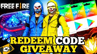 ABHI GAMER YT  FREE FIRE LIVE REDEEM CODE GIVEAWAY  UNLIMITED REDEEM CODE GIVEAWAY [upl. by Saito]