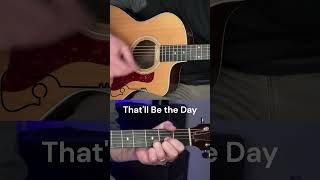 How to Play quotThatll Be the Dayquot by Buddy Holly – Easy 4 Chord Guitar Lesson easyguitar guitar [upl. by Atinele]