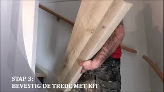 PVC Traprenovatie Doe het zelf [upl. by Vacuva]