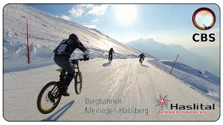 Hasliberg Downhill Mountain Biking on Snow  Chaotic Bash Studios [upl. by Kare]