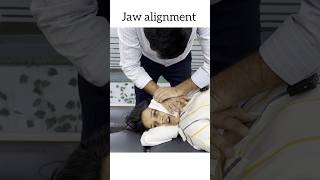 Jaw and ear adjustment help with chiropractic shortfeed shortfeed [upl. by Odnomra]