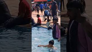 masti in water park💦 sentosa   short  viral  youtubeshort  fun [upl. by Wiatt]