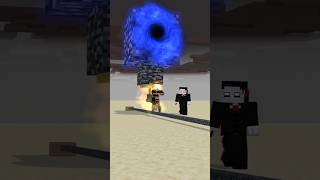 Herobrine  Ghost Rider Balancing Bigger and Bigger Bedrock on a Bike Challenge minecraft shorts [upl. by Eelyek]