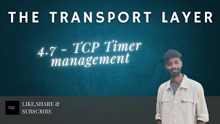 47  TCP timer management computernetwork [upl. by Brogle]