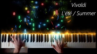 Vivaldi  Lété  Summer piano [upl. by Holle596]