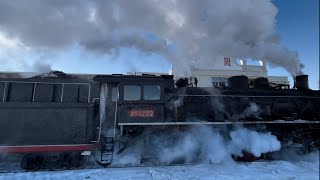 26℃ Chasing the steam train on foot 2024TielingChina 徒步追趕蒸汽火車 [upl. by Gavin]