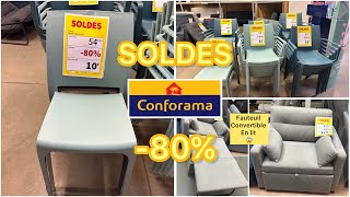 CONFORAMA 80 SOLDES  24 janvier 2024 conforama soldes2024 soldes promo promotion bonplan [upl. by Boak998]