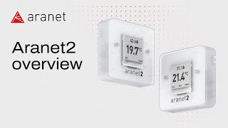 Wireless temperature and humidity logger with labgraded precision  Aranet2 Overview [upl. by Marian]