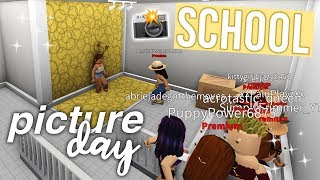 School Picture Day  ft Fans  Roblox Bloxburg Roleplay  alixia [upl. by Aderb]