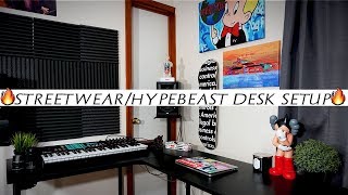 STREETWEARHYPEBEAST DESK SETUP [upl. by Ardnat]