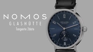 First Look at the Nomos Tangente 2date Blue [upl. by Meador772]