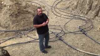 Horizontal Closed Loop System  Ultra Geothermal Inc  Barrington NH [upl. by Elbon]