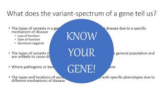 Use of Genetic VariantSpectrum Evidence in the ACMGAMP Sequence Variant Interpretation Guidelines [upl. by Ahsinom]