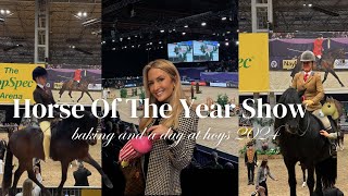 Horse of the Year Show 2024  a day at HOYS baking amp Le Mieux haul 🐴🍂 Scarlet Martin [upl. by Trinetta]