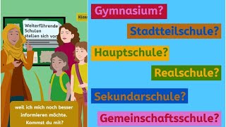 German speaking practiceThema Schulzeit School system in Deutschland [upl. by Leahey59]