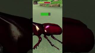 Rhino beetle vs stag beetle ğŸª² [upl. by Noryak]